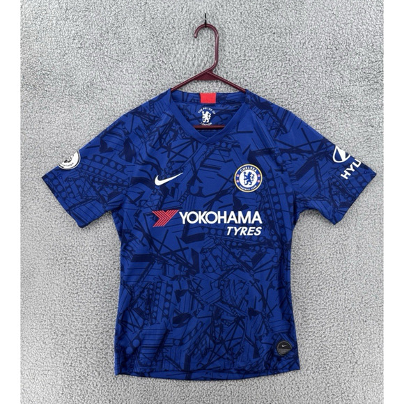 Nike‎ Chelsea FC 2019 2020 Home Football Soccer Pulisic Jersey Size Medium - Picture 1 of 7